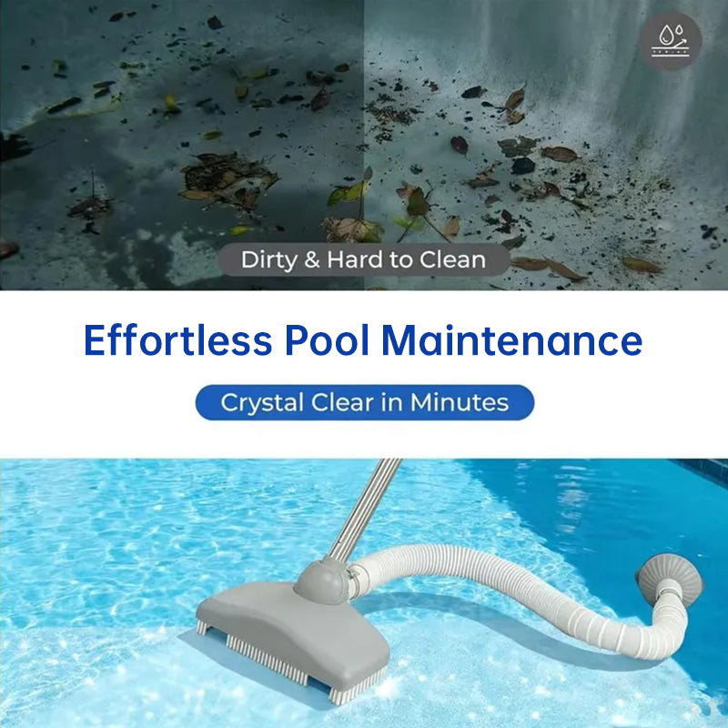 Portable Handheld Pool & Spa Vacuum - Automatic Suction Cleaner for Bathtubs, Hot Tubs, Outdoor Pools