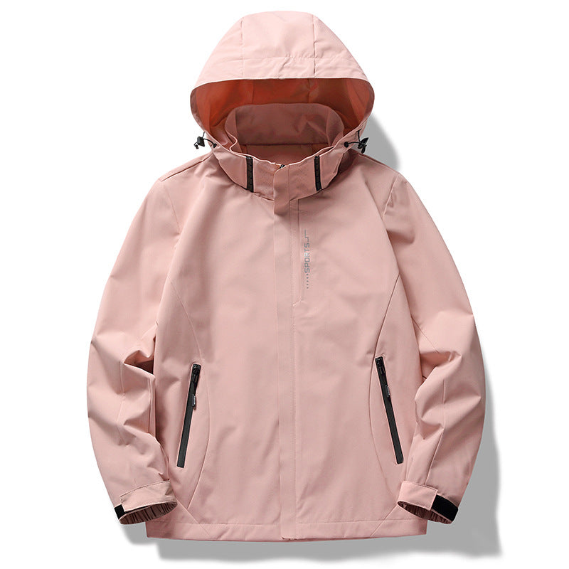 Men's Windproof Waterproof Hiking Jacket – Couples Outdoor Suit