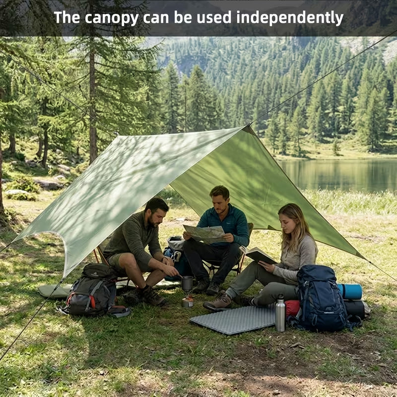 Zippered Bug Net Hammock – 200x80cm Adult Hanging Chair for Camping, Travel & Insect Protection