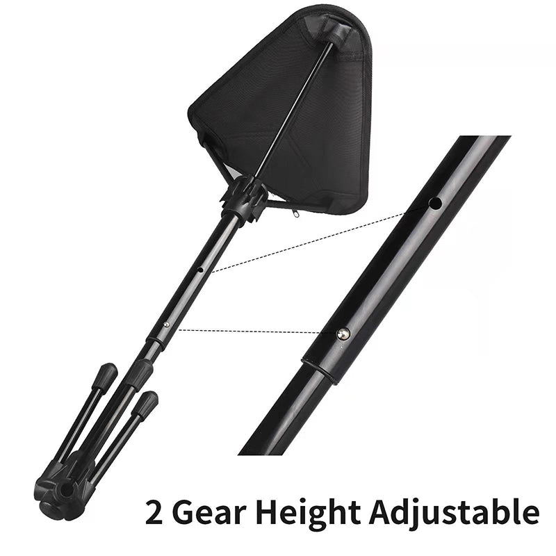 Outdoor Camping Stool Fishing Lineup Stool Folding Portable Podium Stool