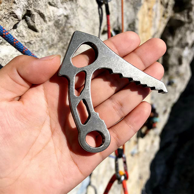 X7AC Pro Series Stainless Steel Hook | Heavy-Duty Gear for Extreme & Sport Climbing
