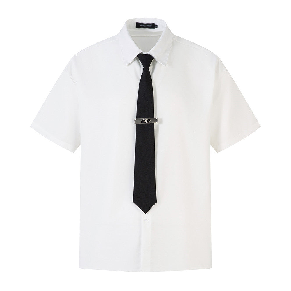 Short sleeved shirt for men