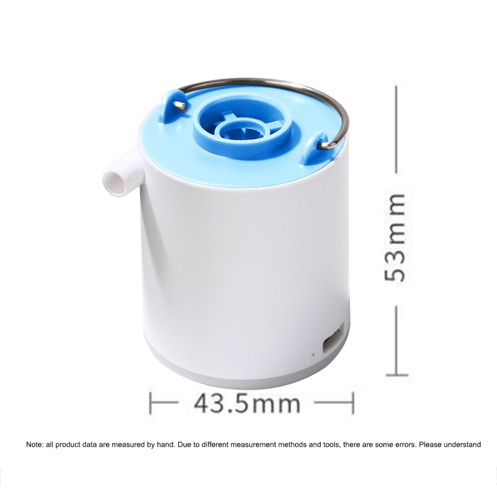 Camping Tiny Pump Air Light Inflatable Pump Flextailgear Ultralight USB Charging Mini Electric Outdoor Air Pump 3 Modes Supplies