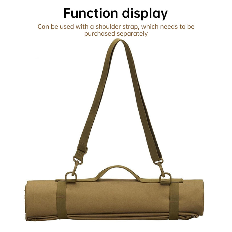 Outdoor non-slip shooting mat: double, portable, tactical, multi-use for training/camping.
