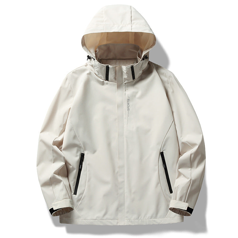Men's Windproof Waterproof Hiking Jacket – Couples Outdoor Suit