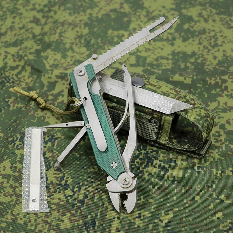 Cold - war Russian 6E6 multi - functional outdoor EDC folding tool pliers set