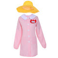 Teacher Halloween Cosplay Costume, Adult Multi-Size, Two-Tone Japanese Kindergarten Uniform, Long Sleeve