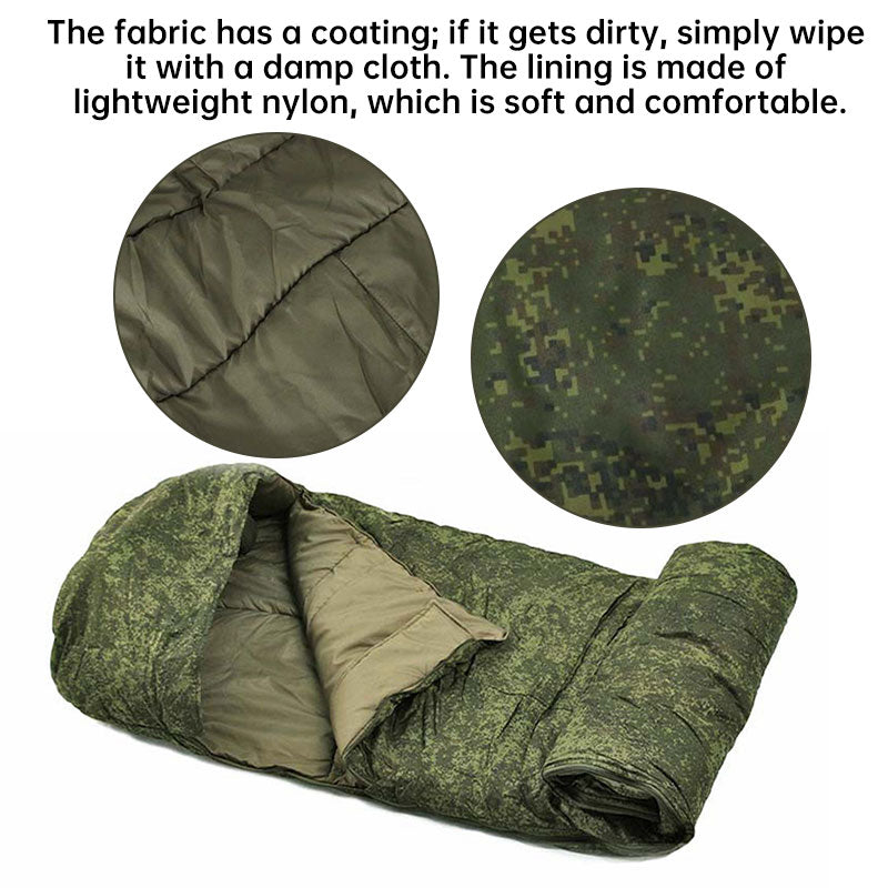 Russian military-issued 2021 new model outdoor cold-proof sleeping bag