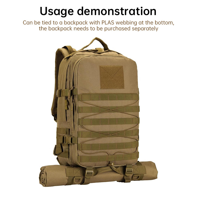 Outdoor non-slip shooting mat: double, portable, tactical, multi-use for training/camping.