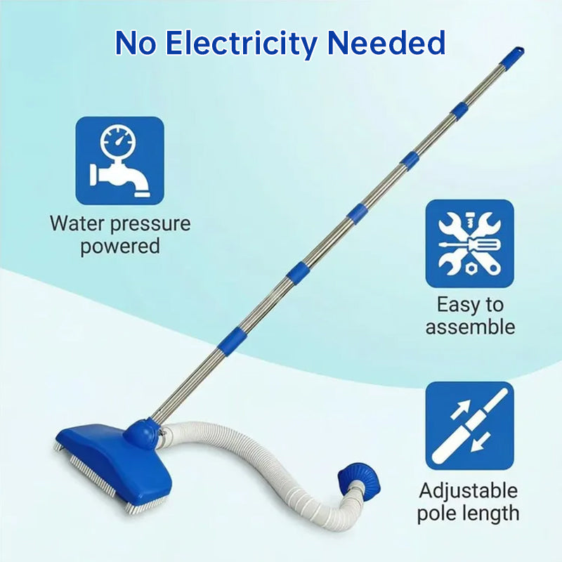 Portable Handheld Pool & Spa Vacuum - Automatic Suction Cleaner for Bathtubs, Hot Tubs, Outdoor Pools