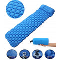 Outdoor Inflatable Sleeping Pad Inflatable Air Cushion Camping Mat with Pillow Air Mattress Sleeping Cushion Inflatable Sofa