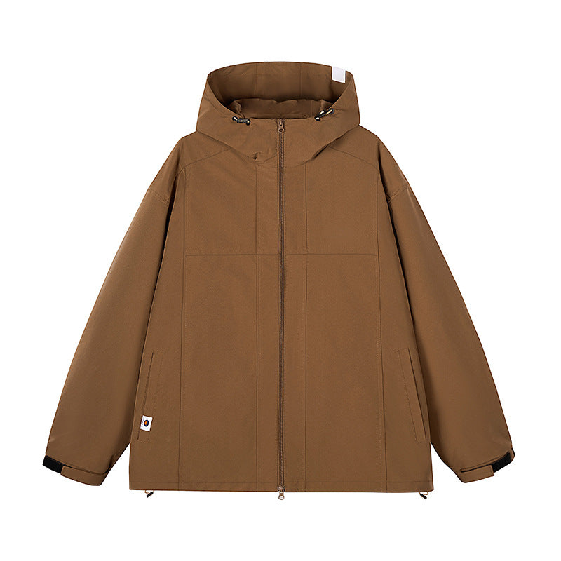 Men's & Women's Hooded Windproof Mountaineering Jacket – Multi-Pocket