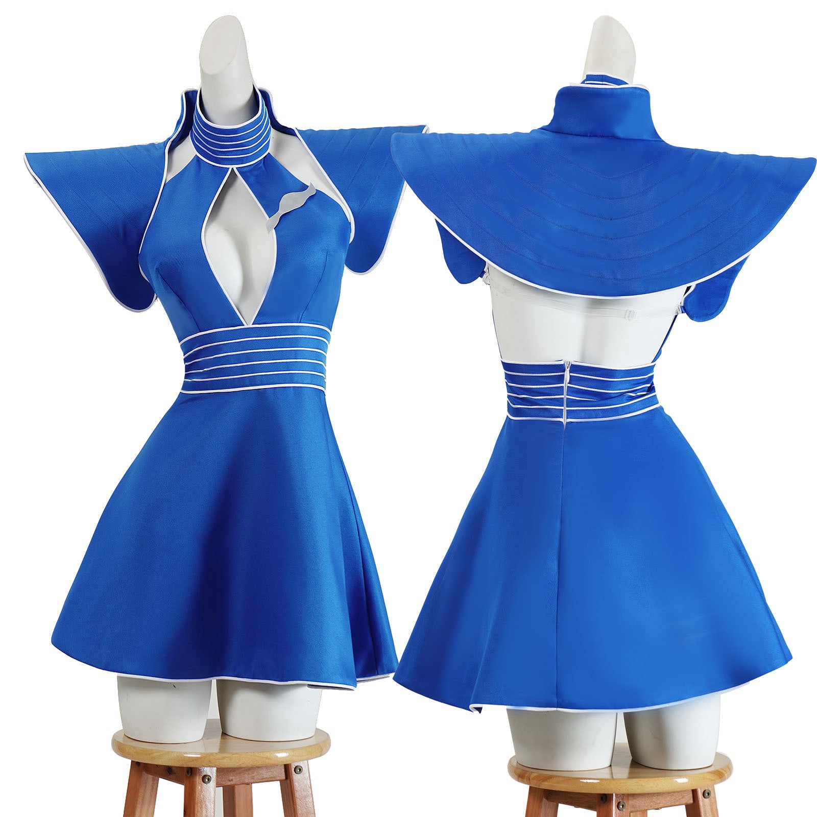 Flight Attendant Cosplay Britney Spears Dress Uniform Set Stage Performance Costume