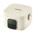 Portable Wireless Water-Free Heating Lunch Box Small Capacity for Baby Camping Trips LCD Display Rechargeable Electric Lunch Box