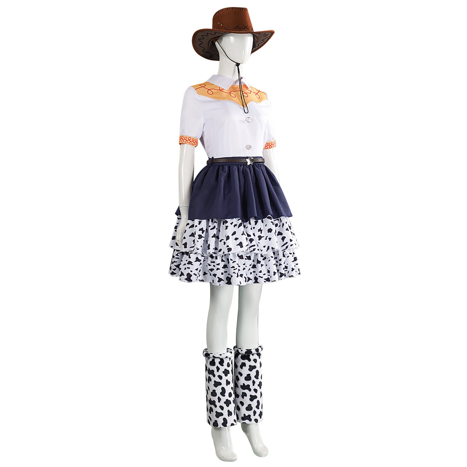Toy Story Jessie Cosplay Costume Jessie Short Skirt Set Anime Movie Character Cosplay Outfit