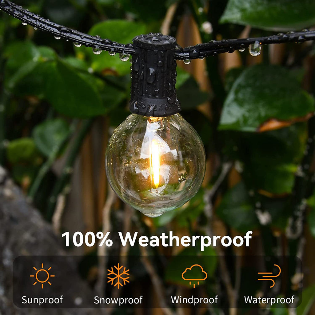 Outdoor Waterproof Camping G40 Solar String Lights