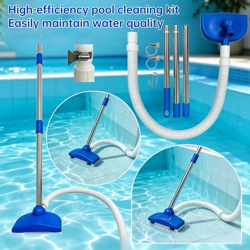 Portable Handheld Pool & Spa Vacuum - Automatic Suction Cleaner for Bathtubs, Hot Tubs, Outdoor Pools