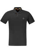 HUGO BOSS POLO SHORT SLEEVE MEN BLACK