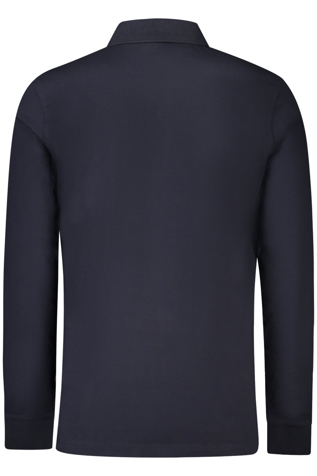 HUGO BOSS MEN'S LONG-SLEEVED POLO SHIRT, BLUE
