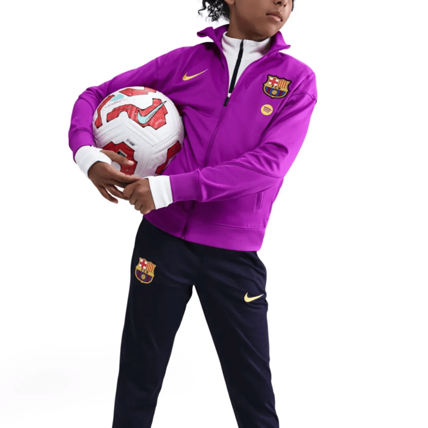 Kids - FC Barcelona training presentation tracksuit 2025/26 - Nike