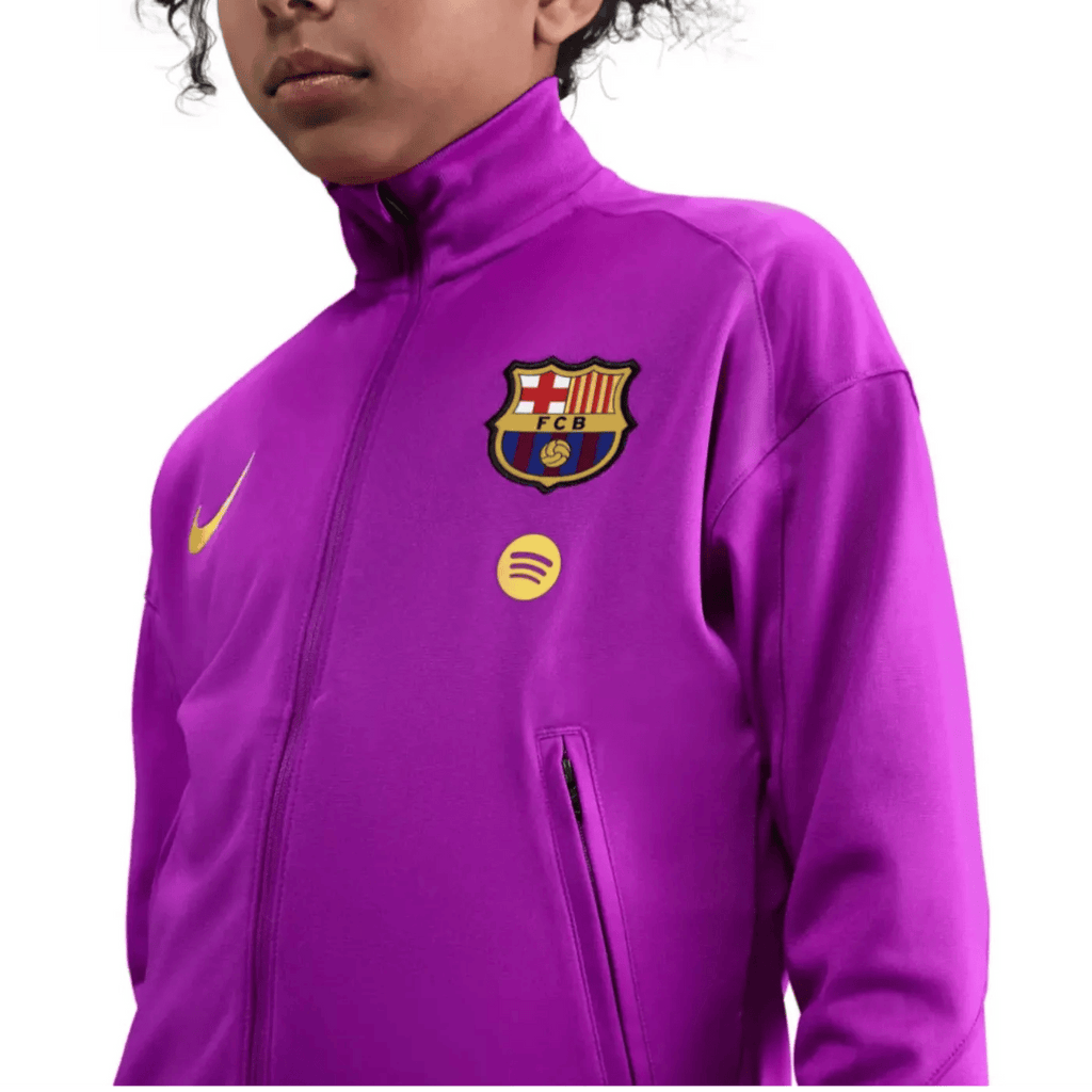 Kids - FC Barcelona training presentation tracksuit 2025/26 - Nike