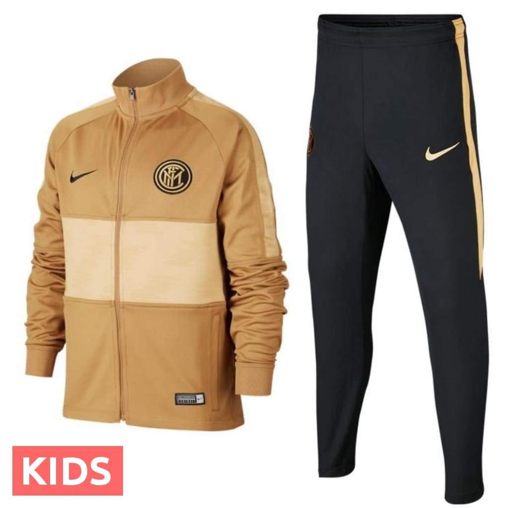 Kids - Inter Milan presentation soccer tracksuit 2020 - Nike